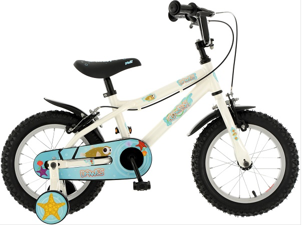 14" Blowfish White Bike