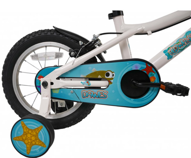 14" Blowfish White Bike