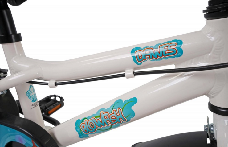14" Blowfish White Bike