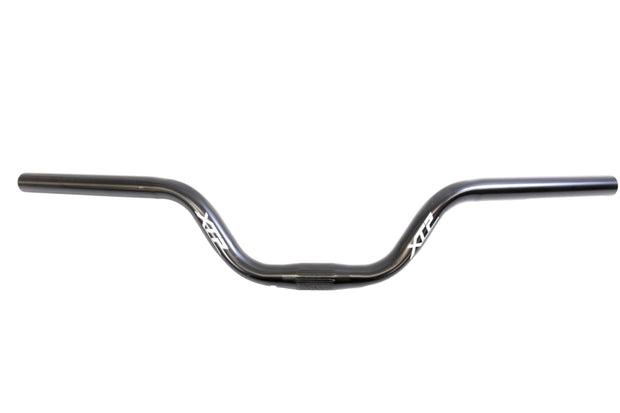 XPT 80mm Rise Touring Comfort Bike Handlebars Traditional Style 600mm Black