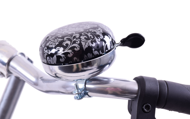 VERY LOUD DING DONG BIKE BELL BIG TRADITIONAL BLACK LADIES OR GENTS VINTAGE STYLE