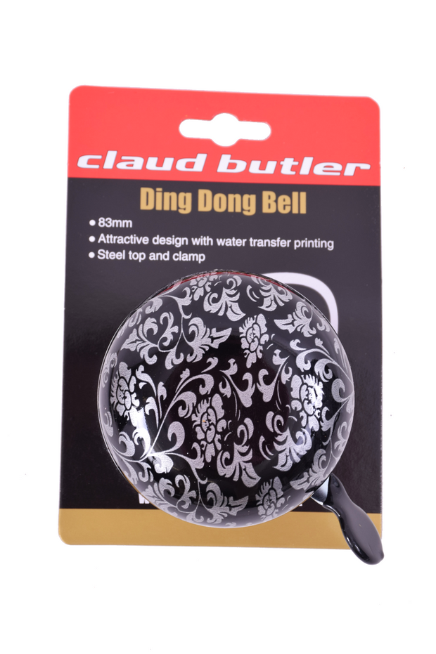VERY LOUD DING DONG BIKE BELL BIG TRADITIONAL BLACK LADIES OR GENTS VINTAGE STYLE