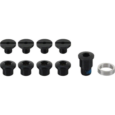 Campagnolo Athena 11x Black P-T Triple Chainring Bolt Set