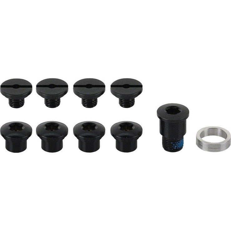 Campagnolo Athena 11x Black P-T Triple Chainring Bolt Set