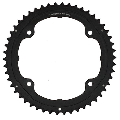 Campagnolo 50T Potenza11 HO Blk Chainring (34)