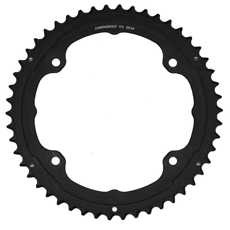 Campagnolo 50T Potenza11 HO Blk Chainring (34)