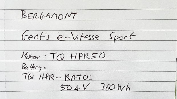 Bergamont E-Vitess Sport Gent 2023