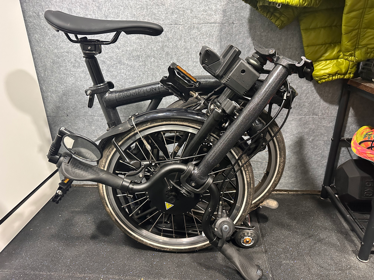 Brompton Electric P Line Urban with Roller Frame 2023
