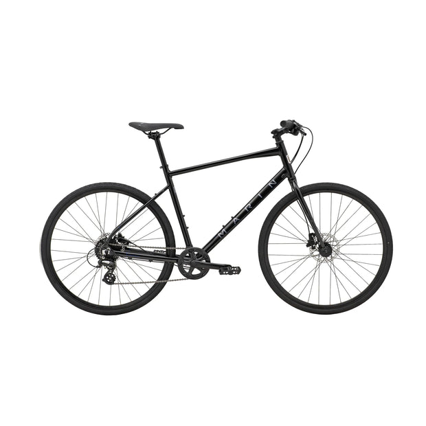 2025 Marin Presidio 1 Hybrid Bike in Black