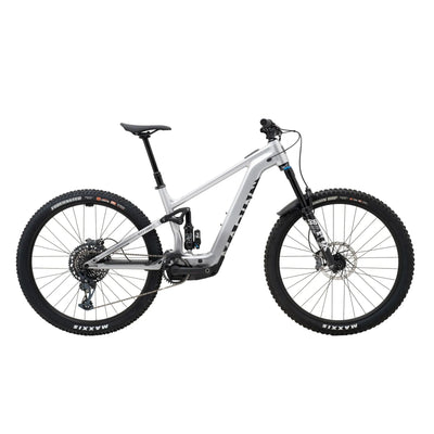 2025 Marin Rift Zone EL 2 Full Suspension Electric Mountain Bike in Silver