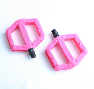 Adults Bicycle Pink Pair 9/16" Large Bike Pedals (100mm X 95mm)
