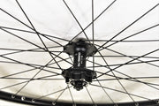 29er 700c Shimano Deore HB-M475 Disc Hub Bike Front Wheel 622 - 19 Rim Black