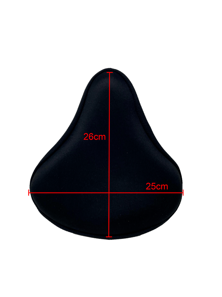 Twice Ultra Soft Extra Wide 25 x 26cm Bicycle Gel Saddle / Seat Cover