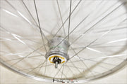 26" 559-19 Shimano DH-3N20 Dynamo Hub Front Wheel Dual Wall Rim Alloy F/S