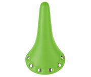 Wholesale Joblot Of 25 Adult Traditional Retro Style Riveted Saddles Green 270mm