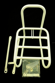 STECO RACK DUTCH HOLLAND TYPE FRONT FORK MOUNTED BIKE CARRIER HOLLAND WHITE