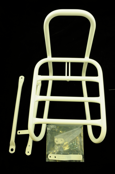 STECO RACK DUTCH HOLLAND TYPE FRONT FORK MOUNTED BIKE CARRIER HOLLAND WHITE