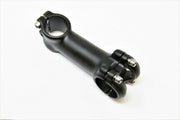 Black Alloy 1 1/8” A head stem MTB Bike 100mm reach 31.8mm h/bar 17 degree rise