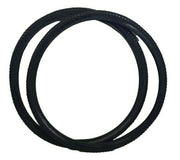 28 x 1 1/2 (40-635) Tyres With Heavy Roadster Tread For Vintage Bikes Black