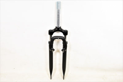 Zoom 700c Hybrid Bike Suspension Fork 1 1/8” Threaded Steerer 178mm V Brake Black