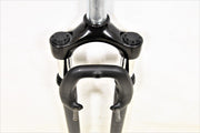 Zoom 700c Hybrid Bike Suspension Fork 1 1/8” Threaded Steerer 178mm V Brake Black