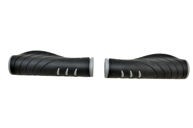 VELO BIKE HANDLEBAR GRIPS ERGONOMIC DUAL DENSITY 130MM VLG-1389D2 CITY COMFORT