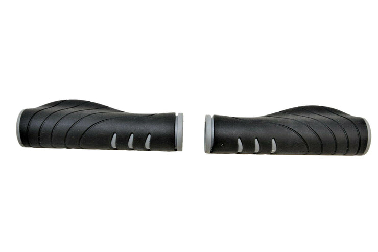 VELO BIKE HANDLEBAR GRIPS ERGONOMIC DUAL DENSITY 130MM VLG-1389D2 CITY COMFORT