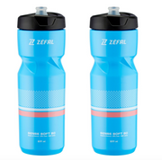 Zefal Sense 80 Cyan Soft 800ml Sports Water Bottle - Pack Of 2