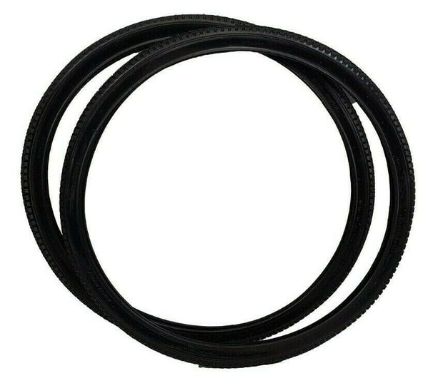 26 x 1 1/2 (40-584) Vintage Roadster Bike Heavy Tread Pattern Black Tyre Or Tube