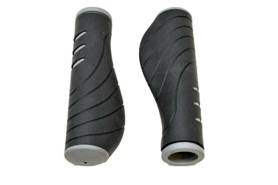 VELO BIKE HANDLEBAR GRIPS ERGONOMIC DUAL DENSITY 130MM VLG-1389D2 CITY COMFORT