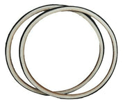 700 x 28 (622 - 28) Narrow Semi Slick White Wall Road Tyre Tourist Bike Tube