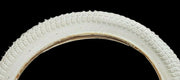 20 x 2.125 (57 - 406) Snake Belly White BMX 20" Bike Tyre Choose Tyres Or Tubes