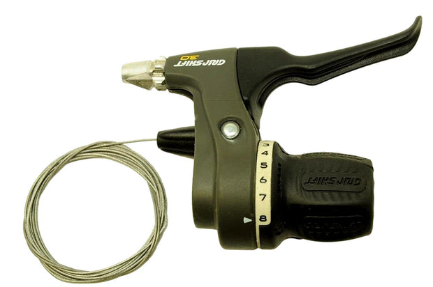 SRAM 3.0 Series 8 Speed Gripshift With Right Brake Lever Bike Gear Shifter Nos