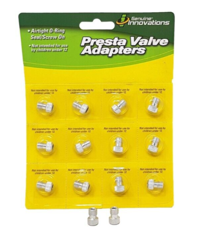 Wholesale Job Lot Of Genuine Innovations Alloy presta Valve Bike adaptors