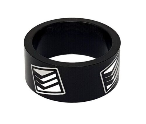 Bike Ahead Alloy Headset Threadless All Terra Spacers 1 1/8 (28.6mm) 15mm Black