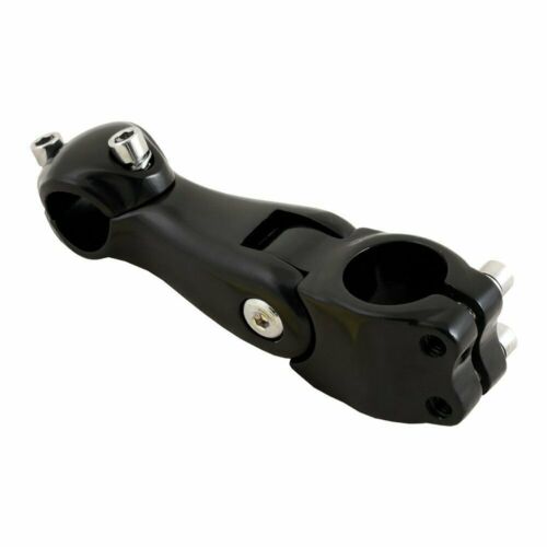 1 1/8" Adjustable Bike A-Head Handlebar Stem 25.4mm Alloy 100mm Black