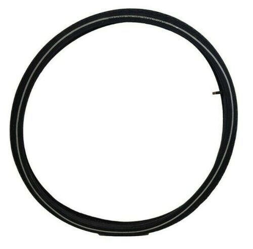 700 x 35 (622 - 37) Single Or Pair Of Hybrid Road Bike Black Tyres With Tubes