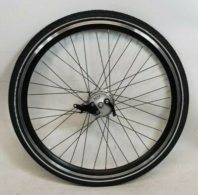 26" Sturmey Archer RX-RD3 Rear Bike Wheel Solid Tyre Black
