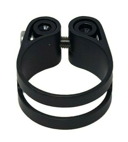 Akiva CC-901 Lightweight 31.8mm Carbon Bike Seat Clamp Matt Black Finish