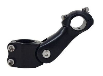 1 1/8" Adjustable Bike A-Head Handlebar Stem 25.4mm Alloy 100mm Black