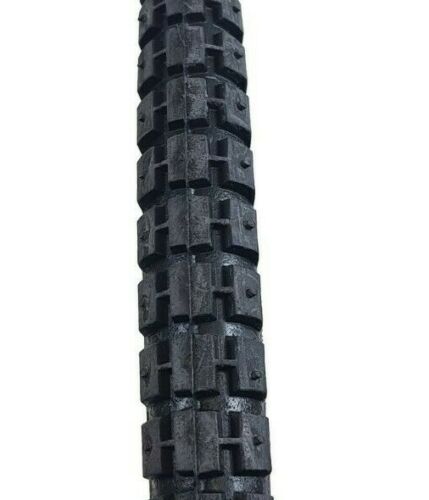 28 x 1 1/2 (40-635) Tyres Heavy Roadster Tread For Vintage Bikes Black & White