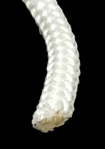 BRAIDED WHITE NYLON 3.6METRE ROPE GARDEN SWING CORD 3600MM X 10MM: CHOOSE 1 - 10