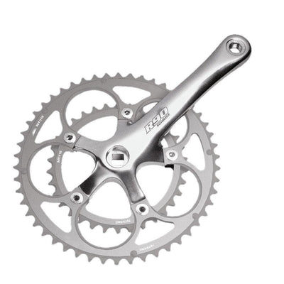 Sunrace FCR9F 9x 50/34T 170mm Chainset Alloy Rings Silver