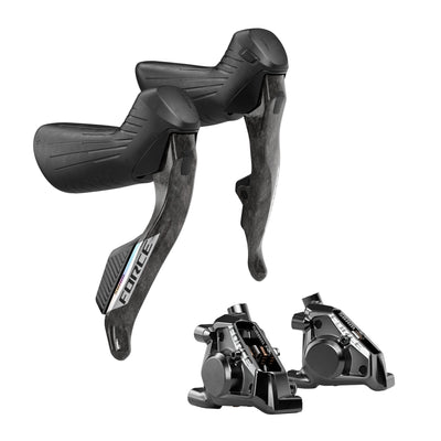 SRAM FORCE AXS E1 HRD Shifters With Disc Brakes