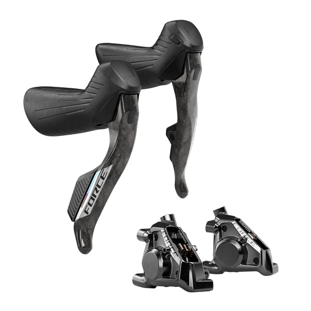 SRAM FORCE AXS E1 HRD Shifters With Disc Brakes