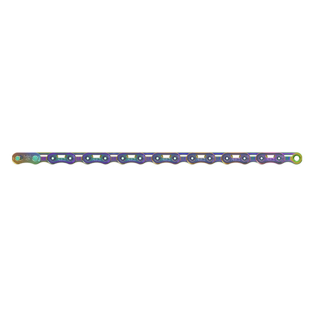 SRAM RED AXS (E1) Flattop Chain - Rainbow