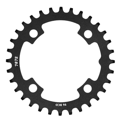Sunrace CRMX0 104 PCD Alloy C/Ring Black 44T