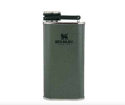 Stanley Classic Easy Fill Wide Mouth Flask 8oz - Hammertone Green