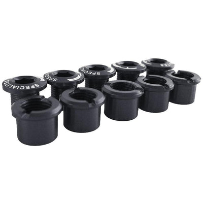 TA Alloy Double C/Ring Bolts Black (5)