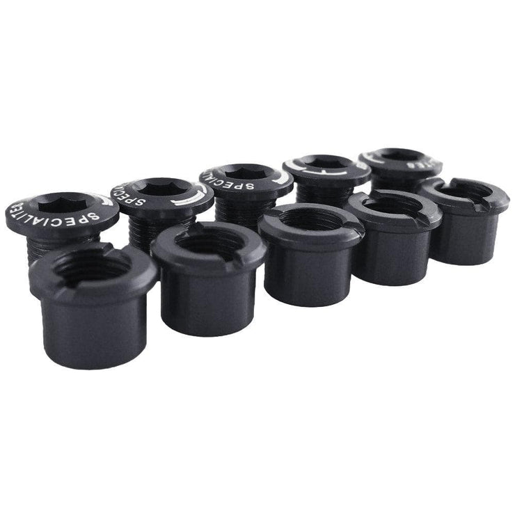 TA Alloy Double C/Ring Bolts Black (5)